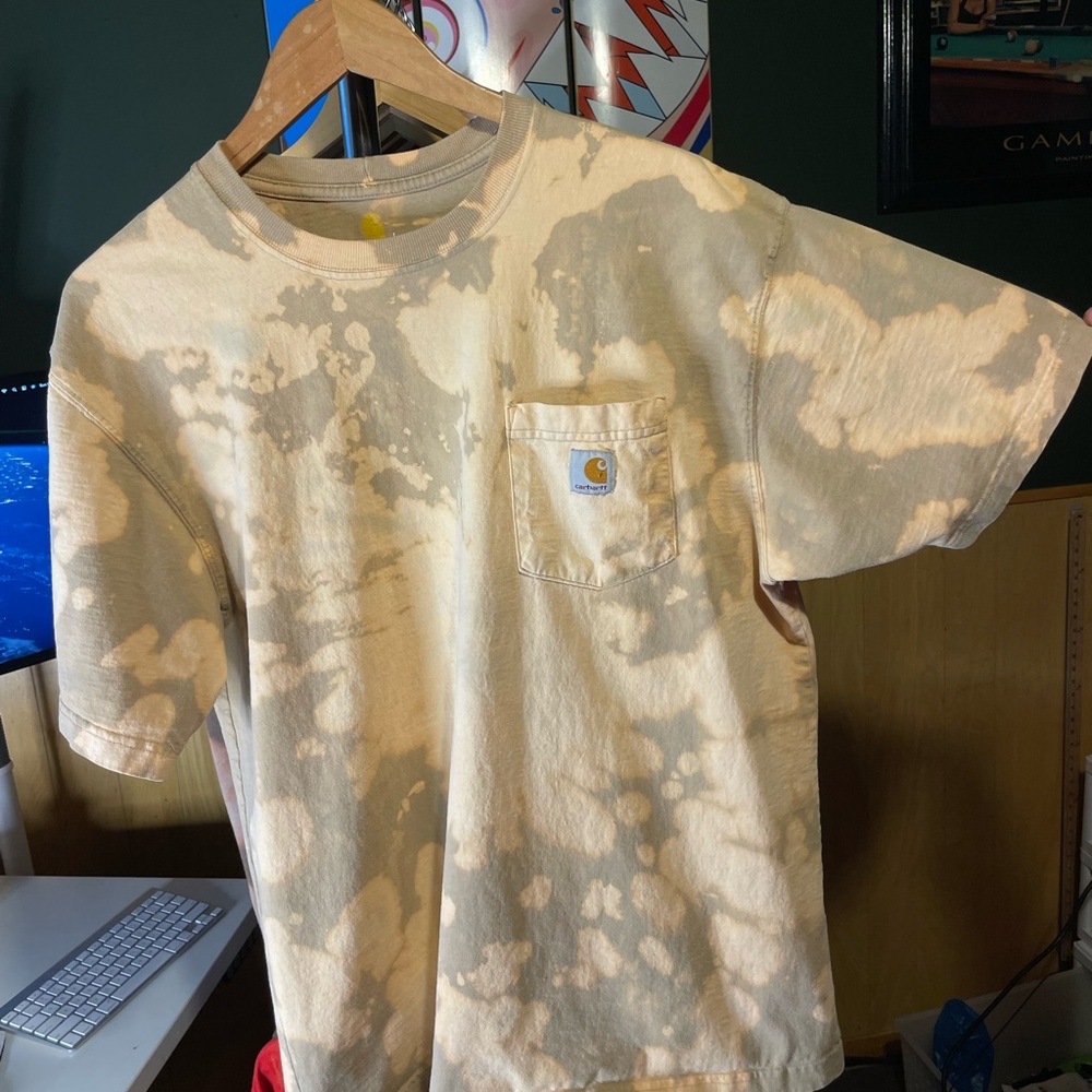 Carhartt custom tie-dye shirt size large - Picture 3 of 5